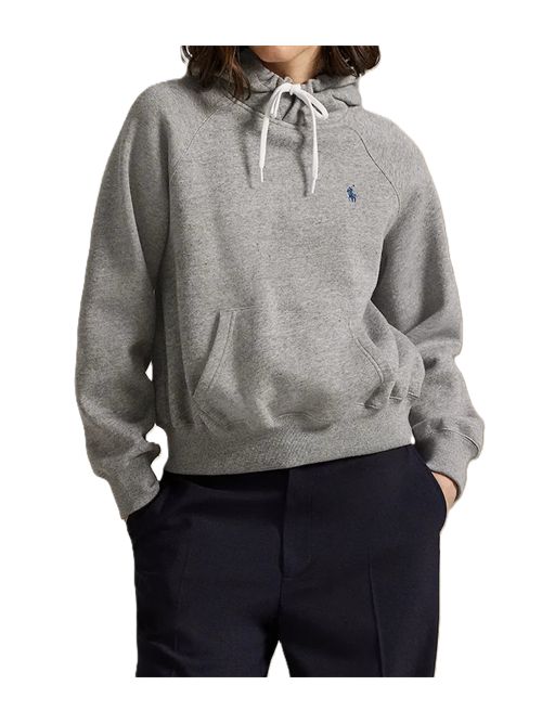 Felpa cappuccio Polo Pony con coulisse Polo Ralph Lauren | 211-971698-004DARK VINTAGE HEATHER